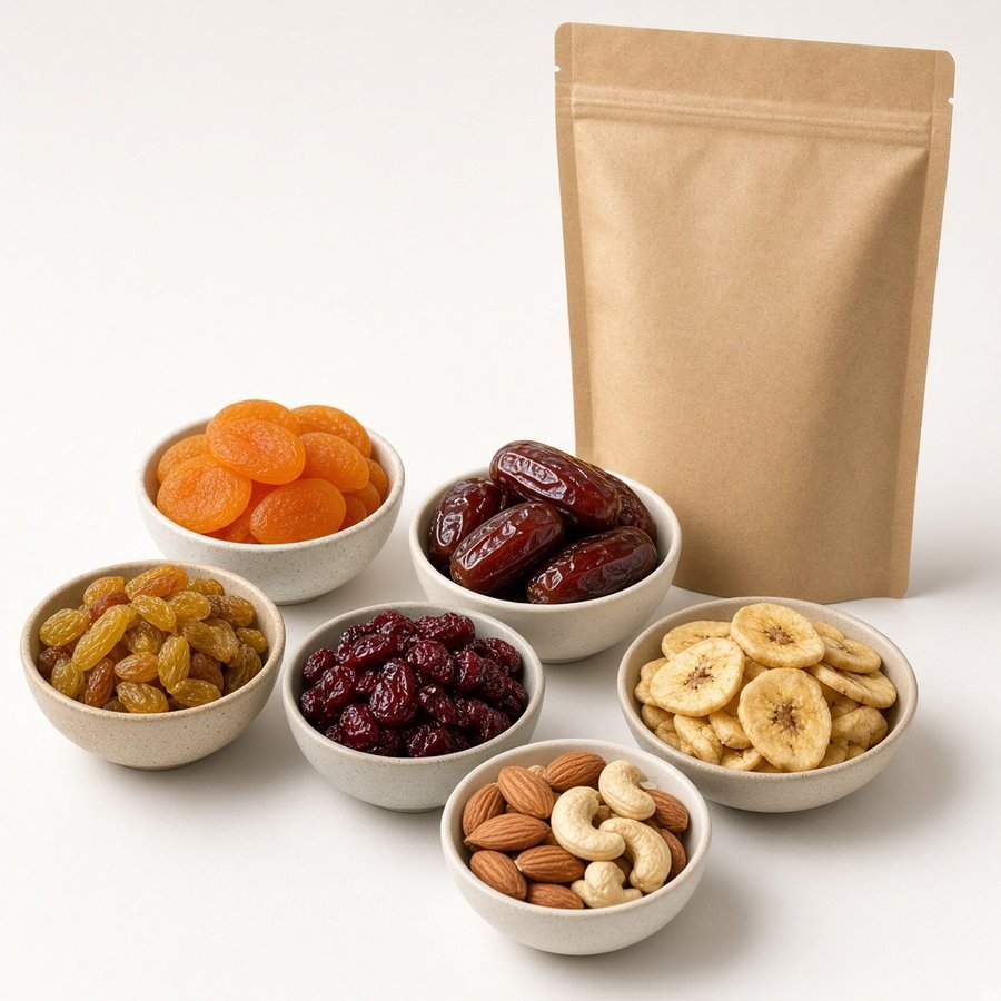 Castanhas e Frutas Secas Sortidas — 5 kg