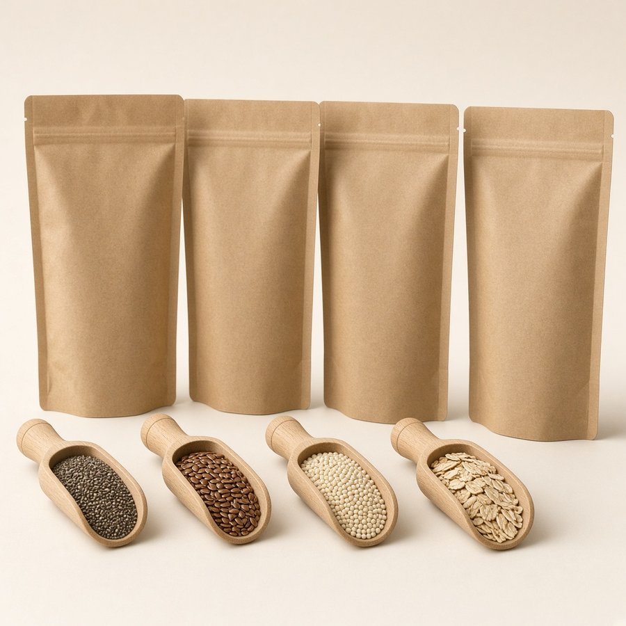 Kit Superalimentos — chia, linhaça, quinoa e aveia — 8 kg